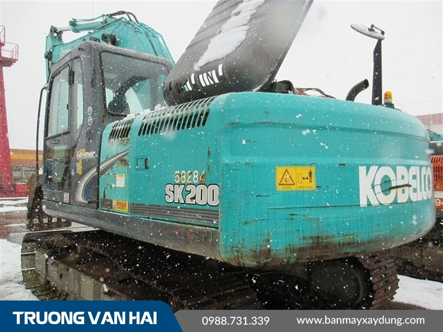 XE ĐÀO BÁNH XÍCH KOBELCO SK200-8 -2013