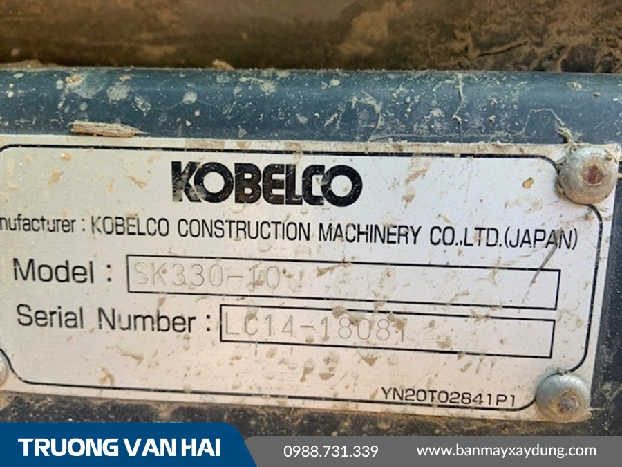 XE ĐÀO BÁNH XÍCH KOBELCO SK330-10 - 2018