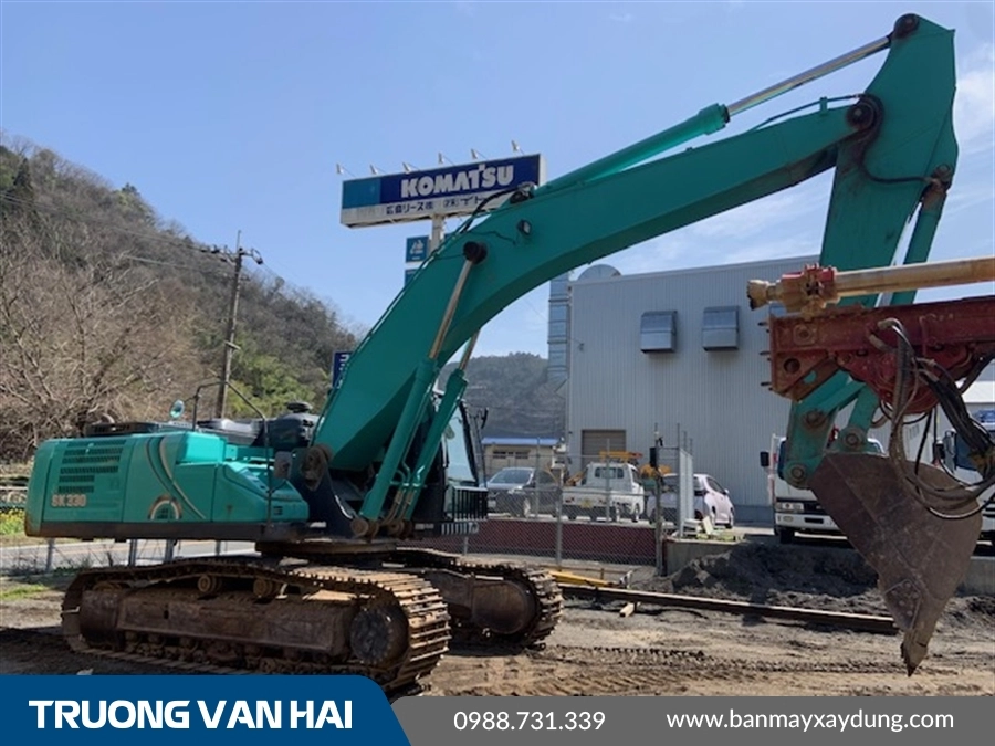 XE ĐÀO BÁNH XÍCH KOBELCO SK330-10 - 2018