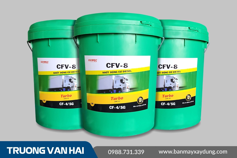 CFV-8 SAE 20W-50 - Dầu nhờn động cơ xăng và diesel cao cấp
