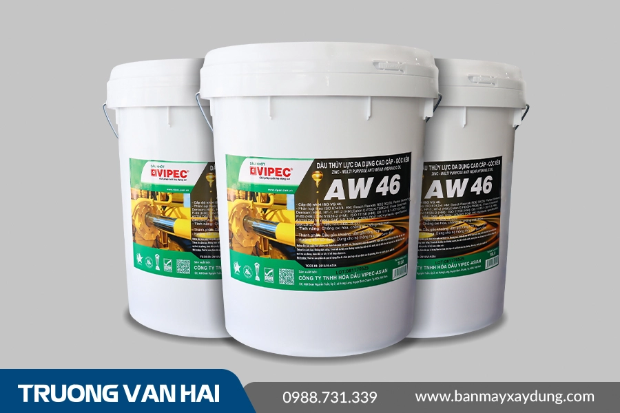 AW 46 - Dầu thủy lực chống mài mòn gốc kẽm cao cấp