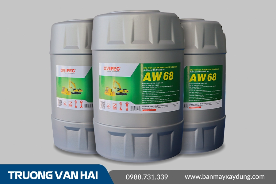AW 68 - Dầu thủy lực chống mài mòn gốc kẽm cao cấp