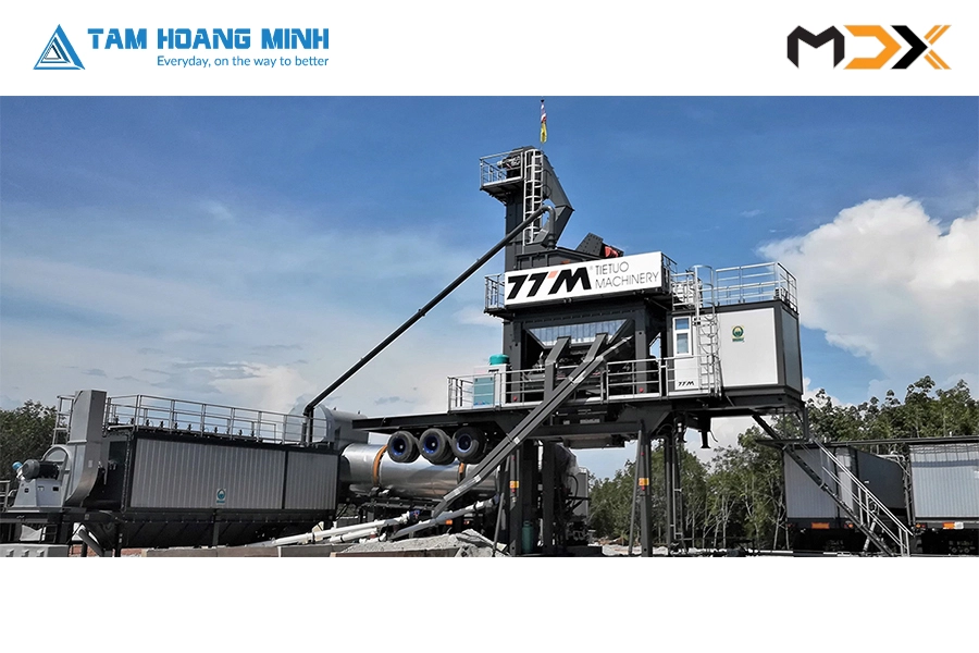 TRẠM TRỘN ASPHALT TTM SERI YLB