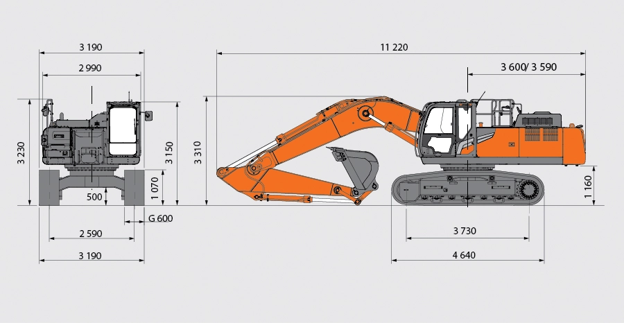Hitachi ZX350-7G